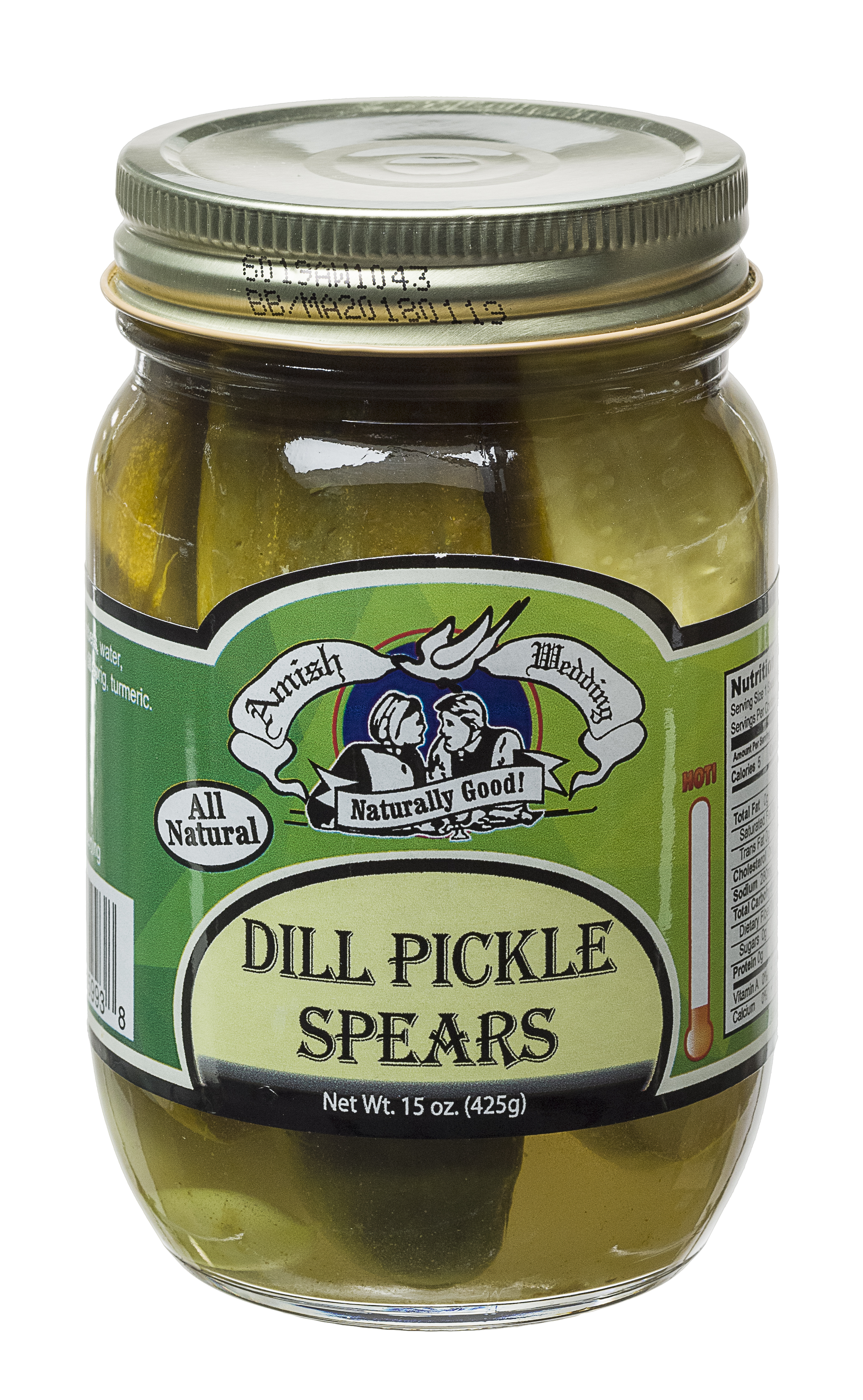 Dill Spears 16 oz. - Taste of Amish