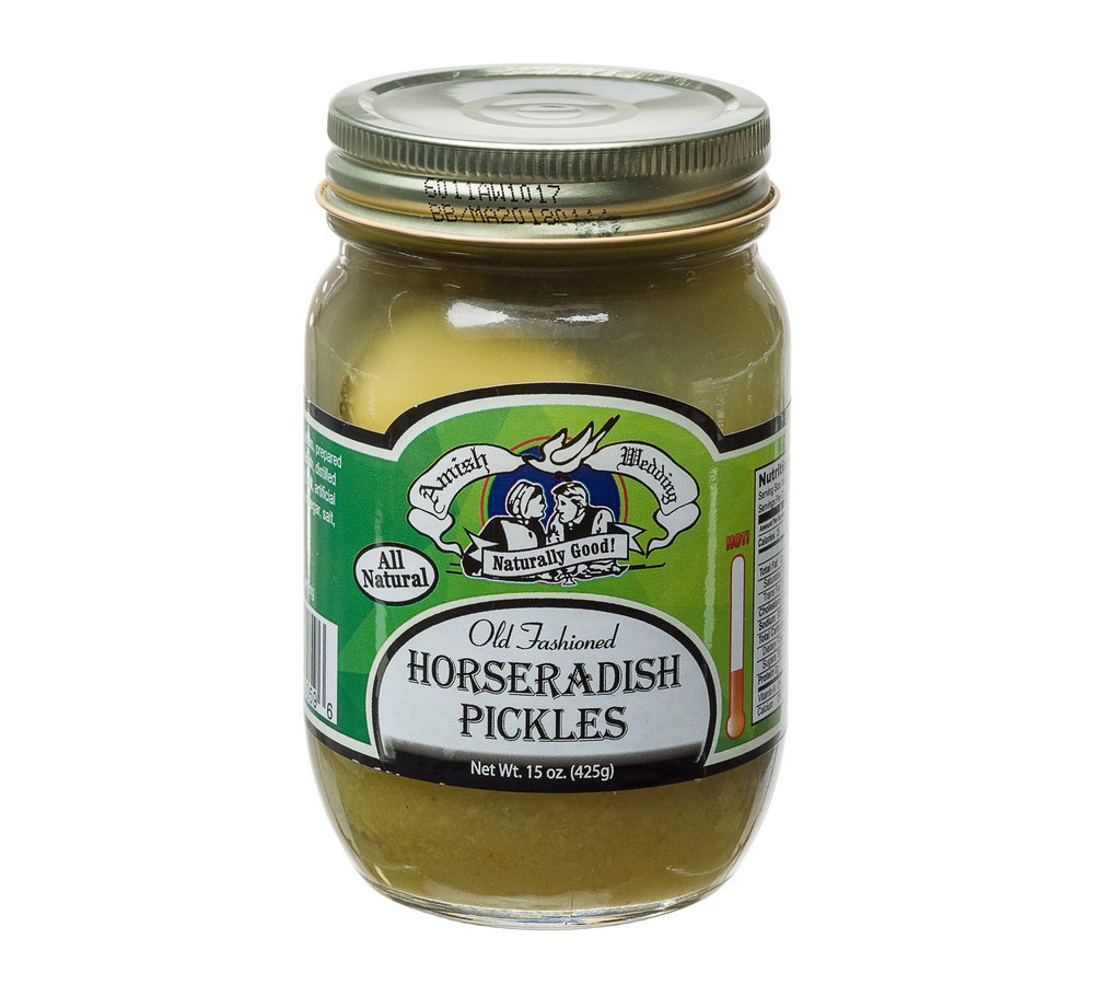 Sweet Hot Habanero Pickles Taste of Amish